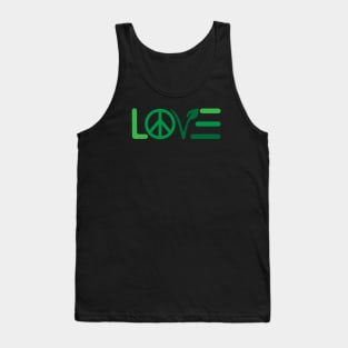 LOVE (Peace & Vegan) Tank Top